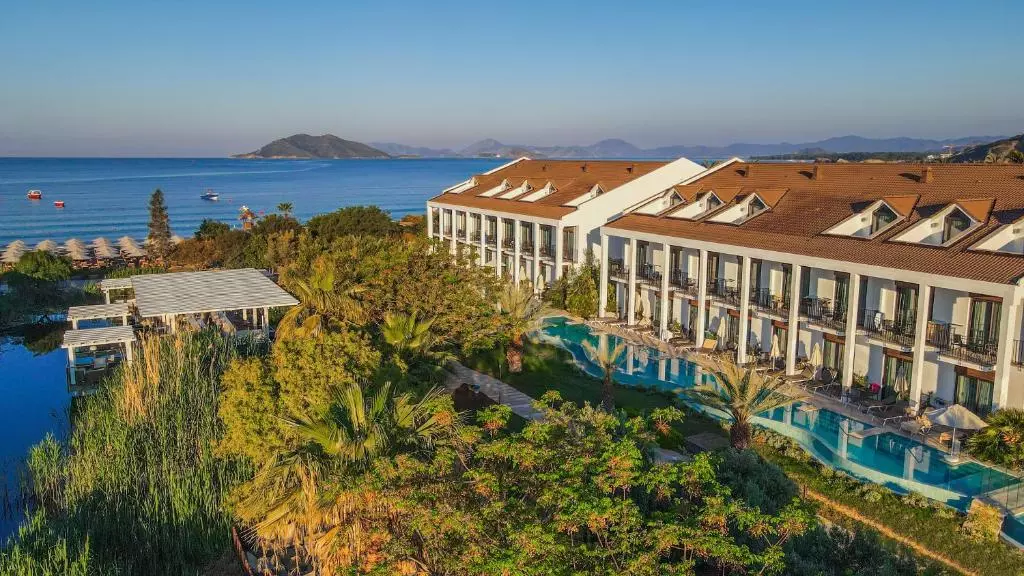 نمای هتل جیوا بیچ فتحیه